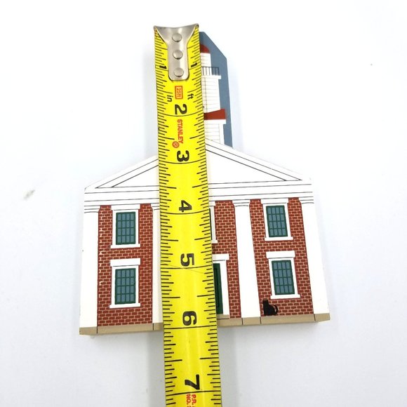 Cat's Meow Village Abraham Lincoln, Metamora Courthouse 1995 Mt Rushmore - Picture 7 of 8